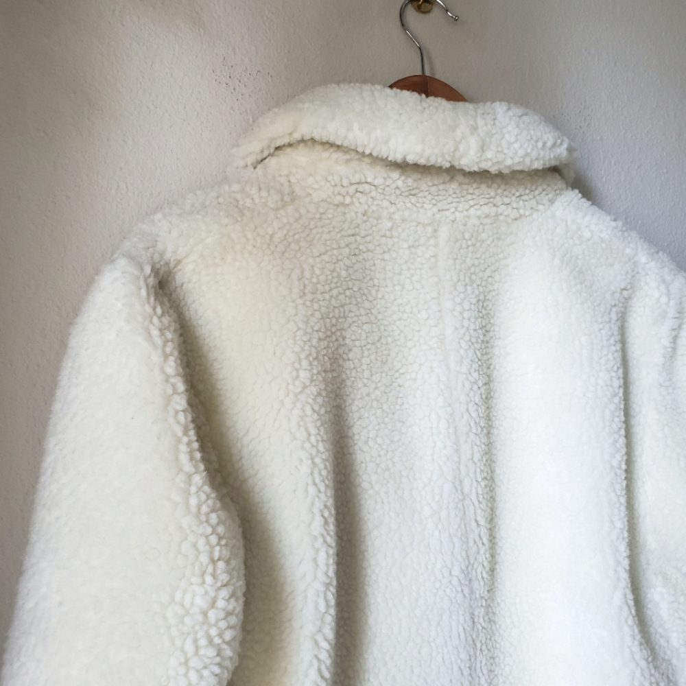 SOLD J. Crew | Faux Fur Teddy Coat - Picture 10 of 14
